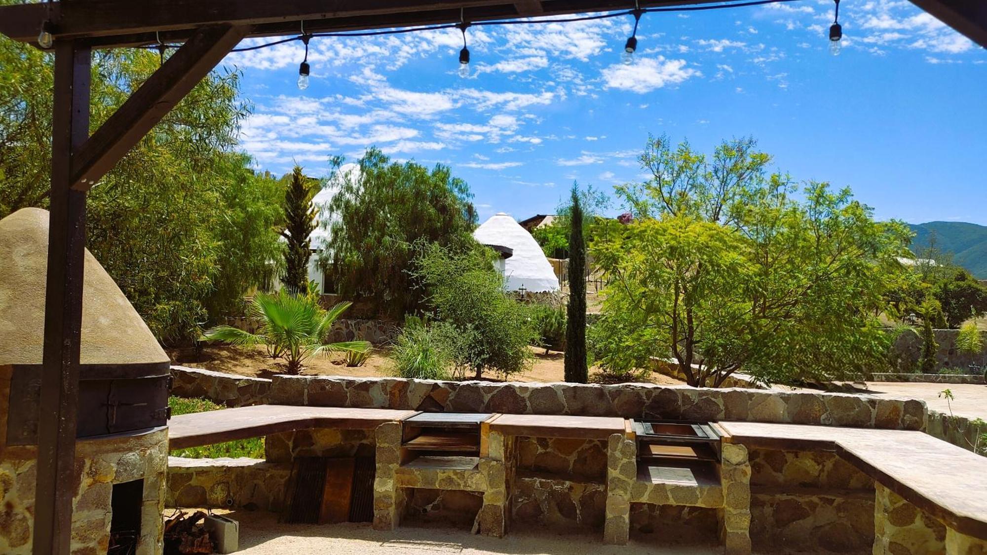Hacienda Eco-Domes Villa Guadalupe Eksteriør billede